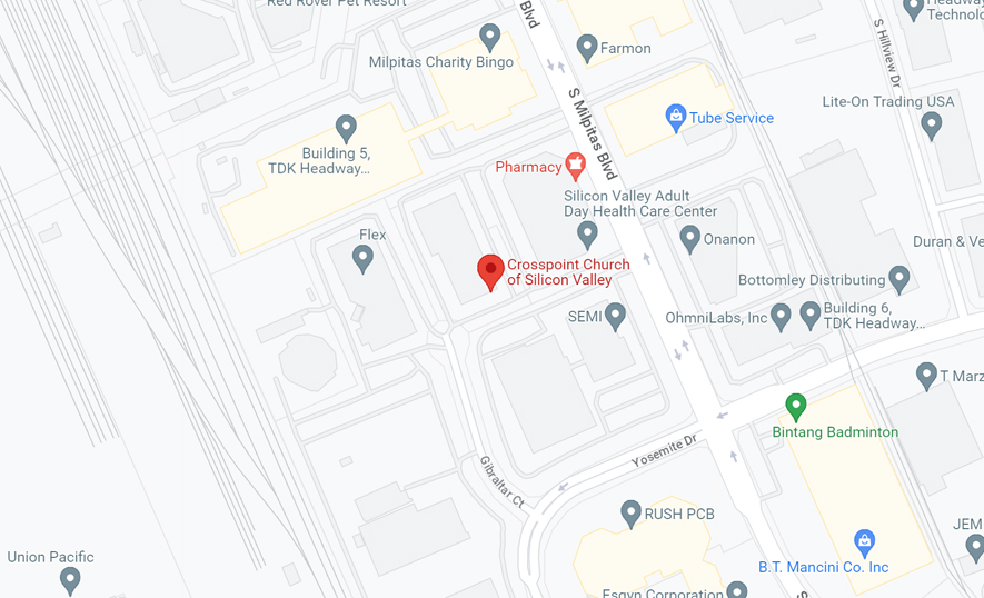 Map of Crosspoint Church